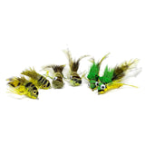 Frog Flies, custom Flies, Frog Fly, Frog fly pattern, fly fishing frogs, bass popper, deer hair popper, dahlberg diver, dalberg diver, bass frogs, flydrology
