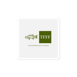 TFFF Logo Sticker - White
