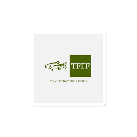TFFF Logo Sticker - White