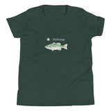 Largemouth Bass P. H. Kellner-Youth Short Sleeve T-Shirt